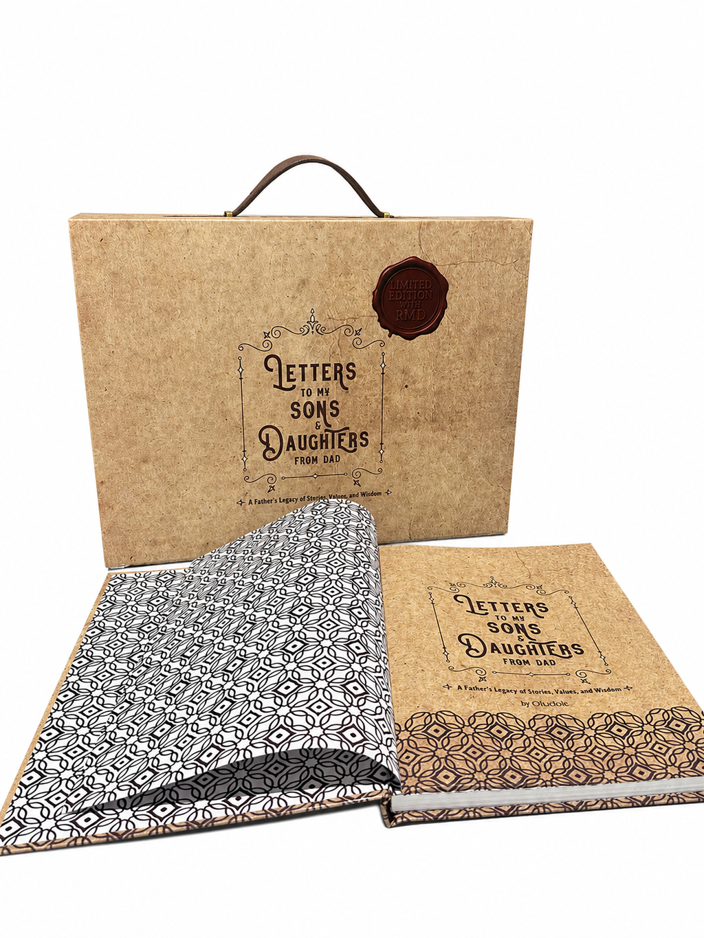 Journal Héritage Oludidit (Lettres de Papa à mes fils et filles) – Édition Limitée avec RMD