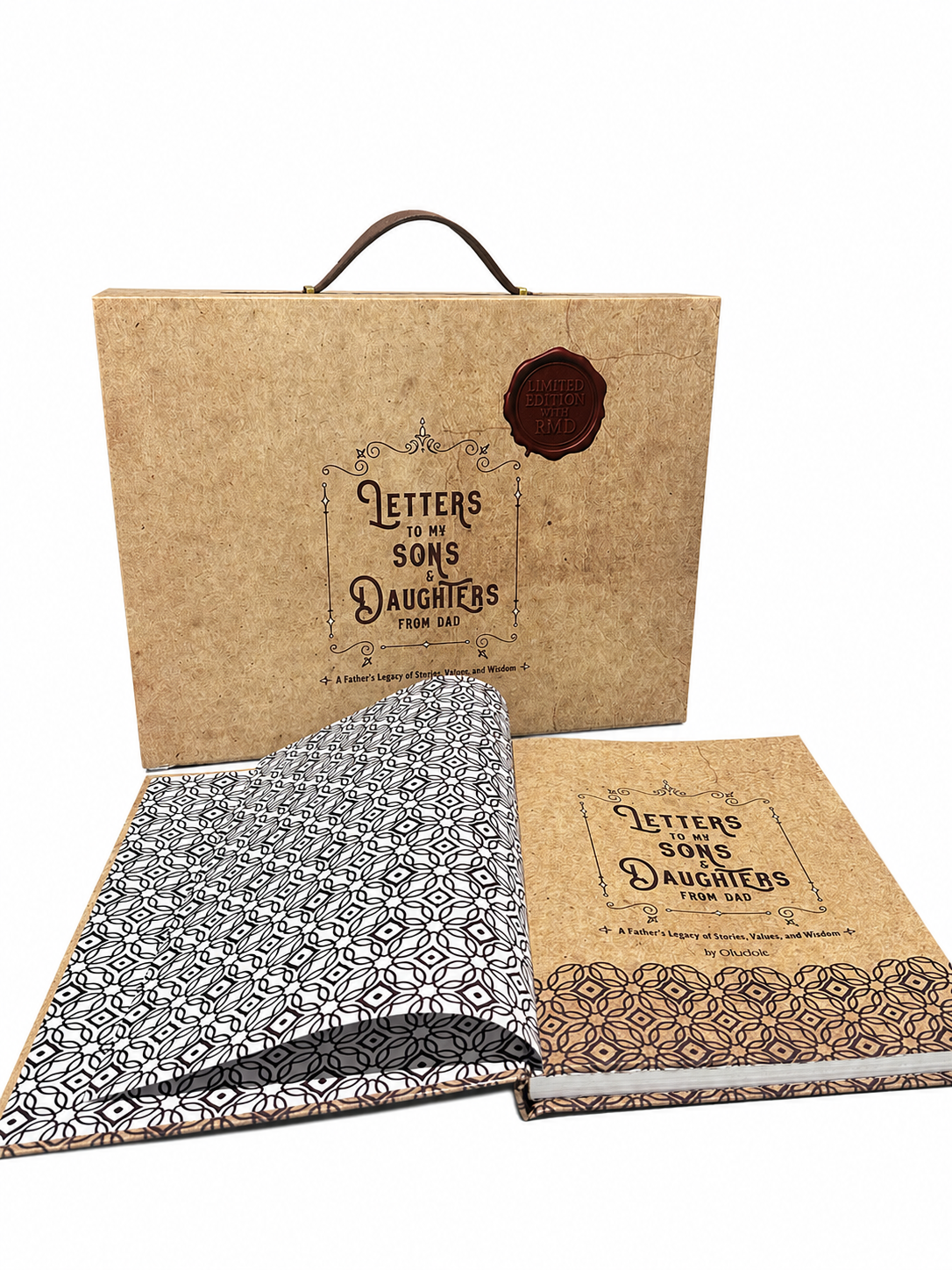 Journal Héritage Oludidit (Lettres de Papa à mes fils et filles) – Édition Limitée avec RMD