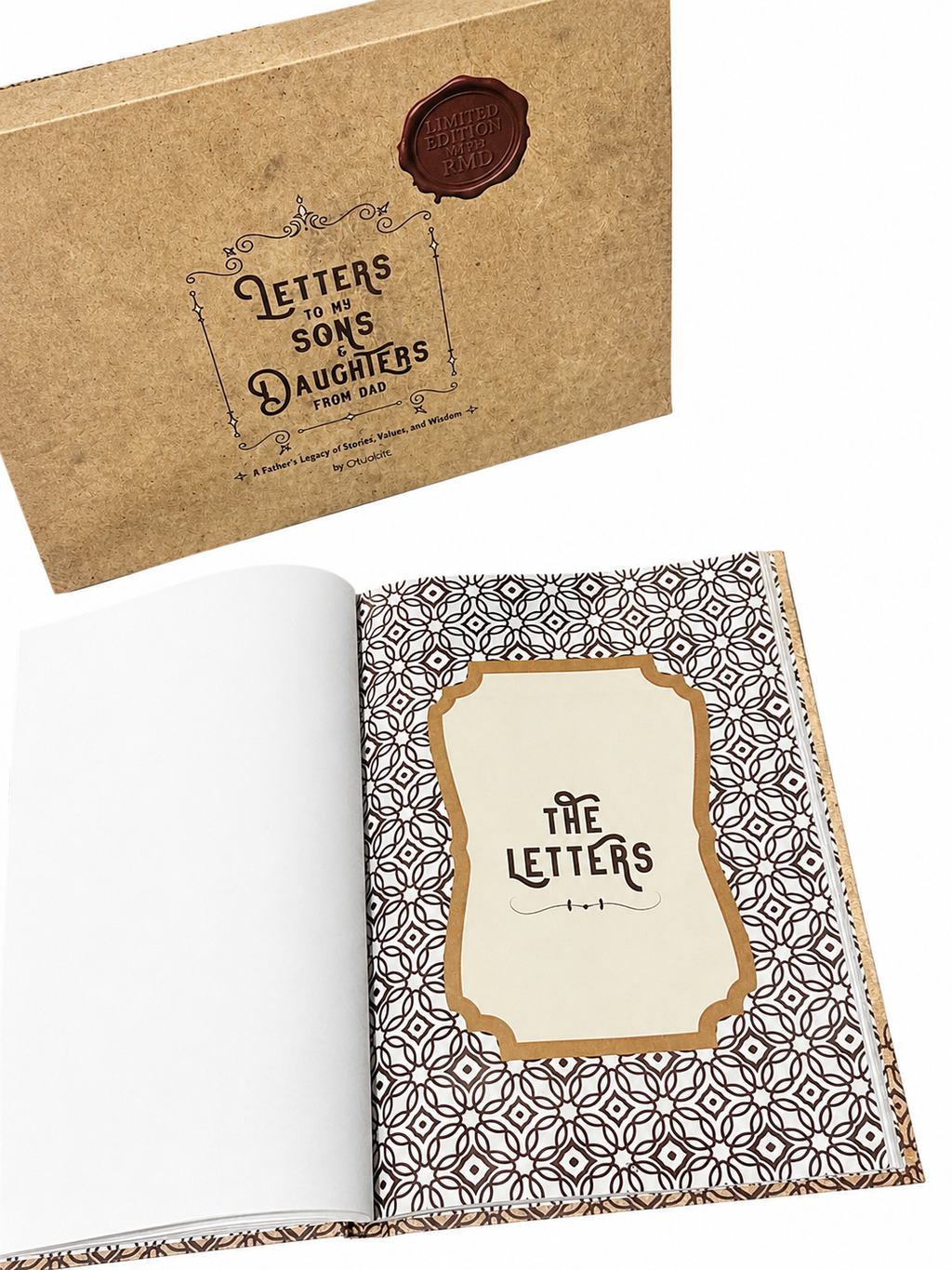 Journal Héritage Oludidit (Lettres de Papa à mes fils et filles) – Édition Limitée avec RMD
